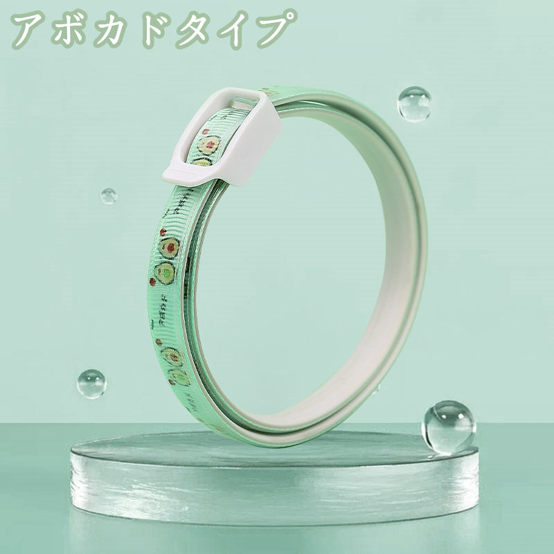 ペットノミ取り首輪 ノミとダニの首輪 蚊除け 虫よけ ノミ予防 ダニ取り首輪 調整可能 ペット用品 防虫・虫よけ 抗菌 殺菌 蚤対策