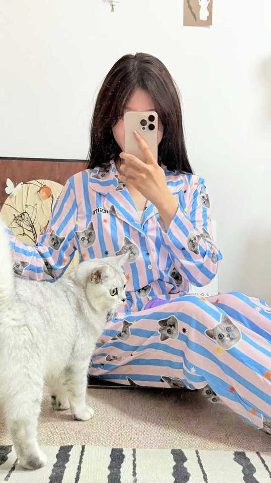 オリジナルパジャマセット 犬 猫 動物 写真プリント オリジナルグッズ オーダーメイド プレゼント 思い出 記念品 贈り物 メモリアル ポリエステル繊維