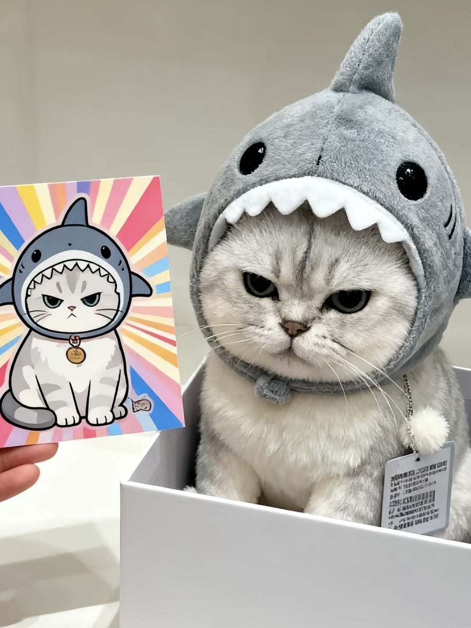 ペット用帽子 冬 暖かい 防寒着 シャーク 小型犬 中型犬 猫  コスプレ おしゃれ ペット冬 散歩 キャップ トイプードル ポメラニアン シュナウザー 対応