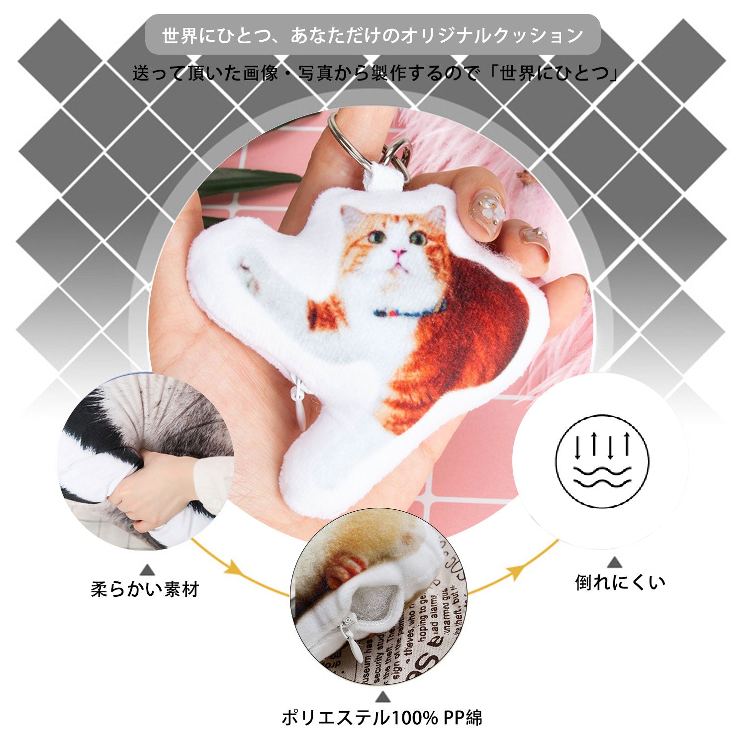 クッションキーホルダー – WinsunJapan