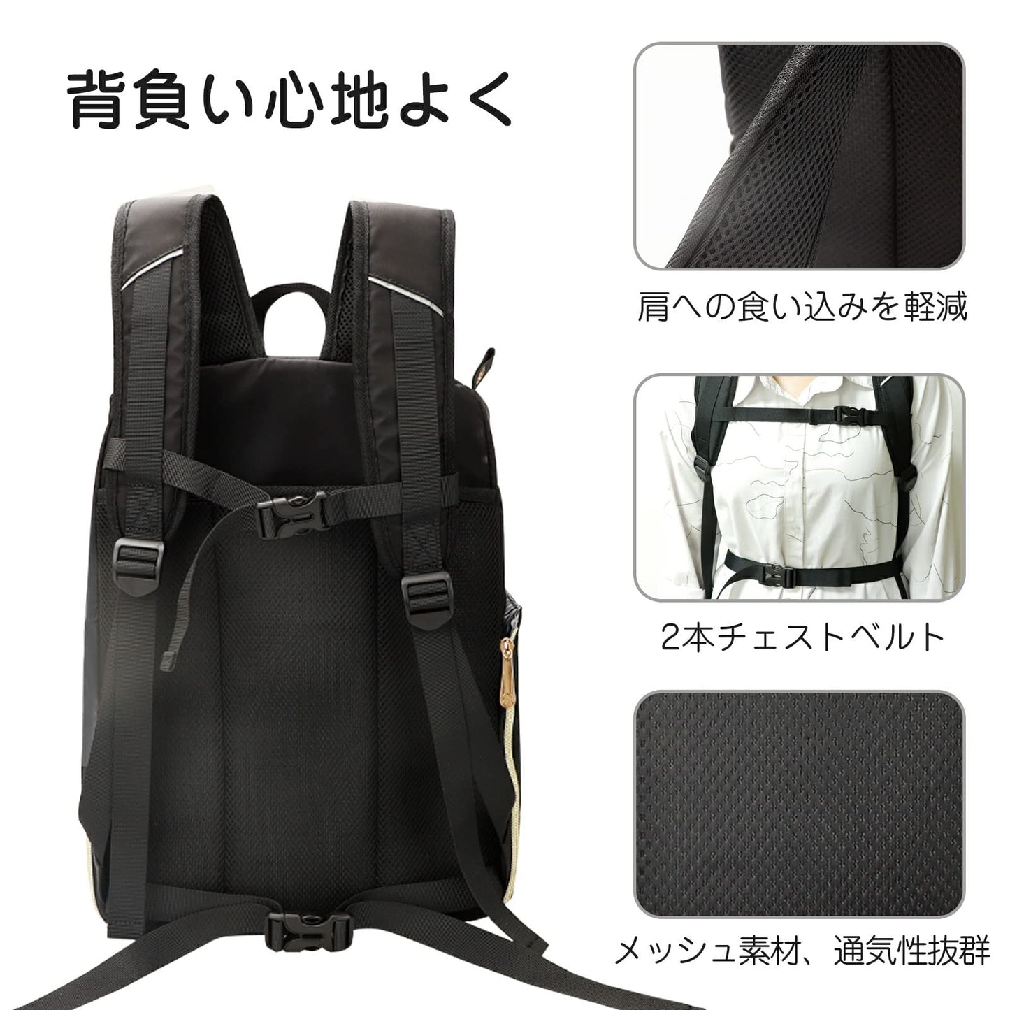 WinSun 犬 猫キャリーリュック 拡張可能 ペットキャリーリュック 折り畳み式 小型犬・中型犬 猫リュック 持ち運べるペットの広々空間 犬用 猫用きゃりーバッグリュック 通気性 お出かけ ドライブ旅行 通院 交通機関 避難用 犬 バッグ