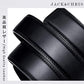 Jack&Chris(ジャックアンドクリス)ベルト メンズ 紳士 ビジネス 革 ブラック おしゃれ カジュアル 祝いギフトBOX付ブラック110