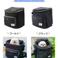 『WinSun』猫 小型犬 ペットキャリーリュック  -ブラック
