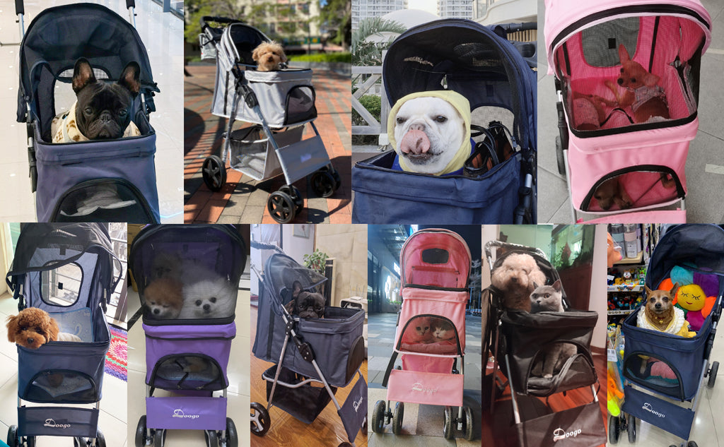 ペットカート 小型犬 対面式 多頭 折りたたみ 猫 軽量 組立簡単  ドッグカート ペットバギー 犬 猫 動物 ペット用品