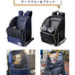 新作 キャリーリュック《ストライプ》と《ネイビードット》 小型犬（6kg以下）,猫（8kg以下)
